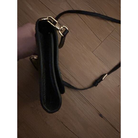 Preloved- Tory Burch Tory Burch Thea Black Crossbody Bag Wallet Clutch Purse - Picture 2 of 10